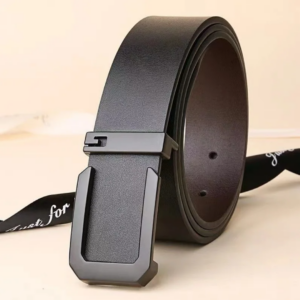 Black, Classic Genuine Leather Belt – Classic & Durable